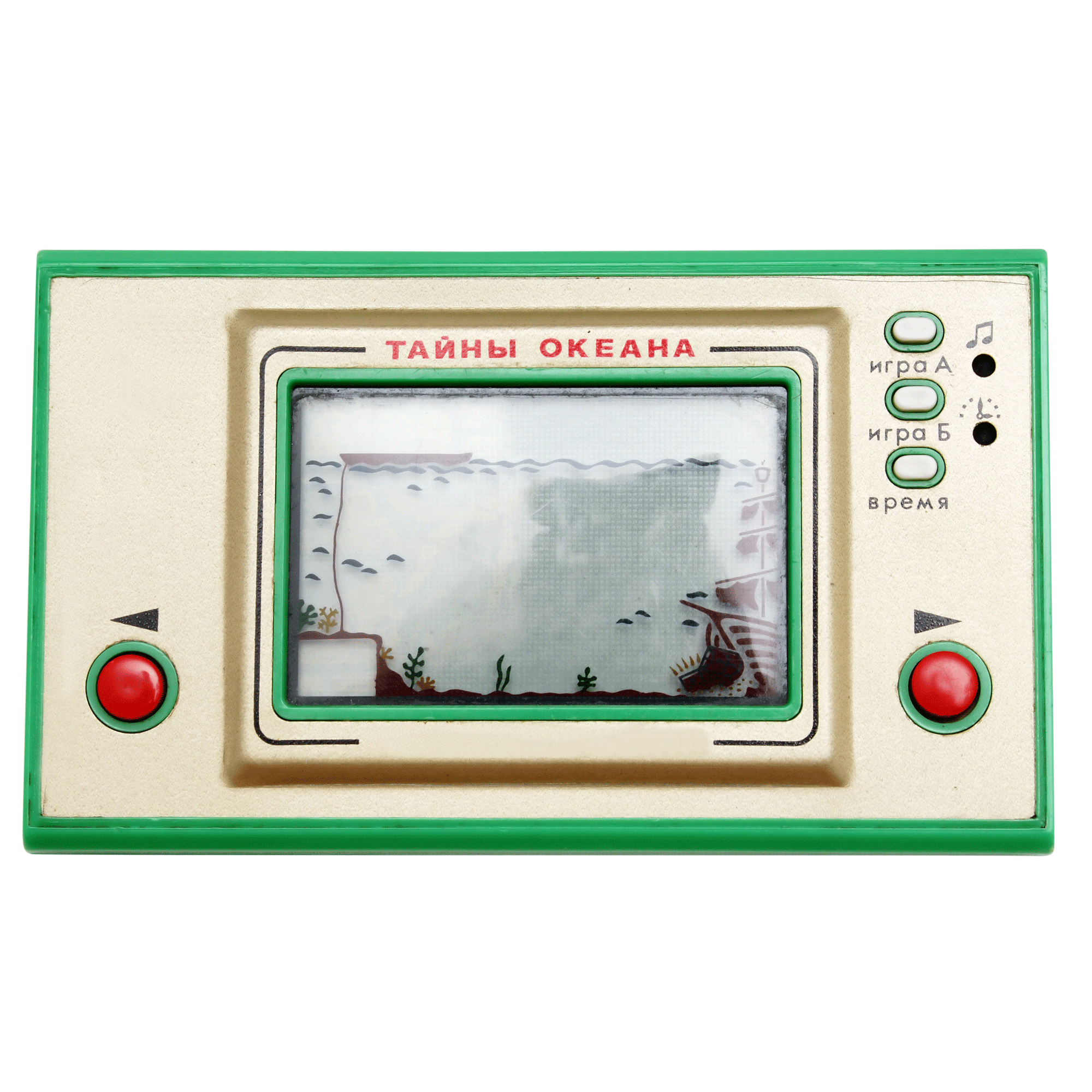 Vintage-Spielkonsole (Alte Nintendo-Spielkonsole Tricotronic mit Spiel “Ocean”, Nintendo Game & Watch-Konsole der Widescreen-Serie mit “Ocean” Spiel)
