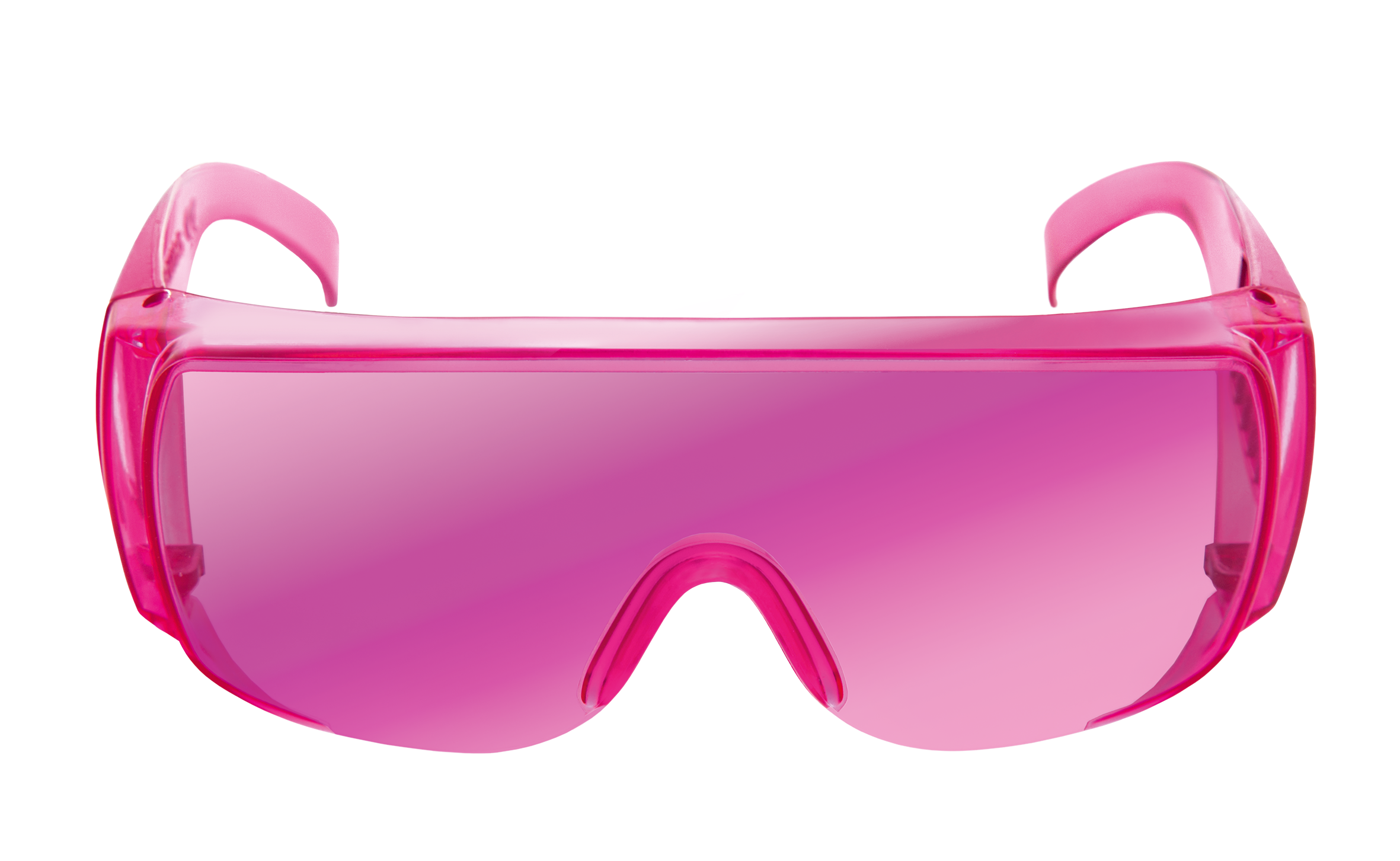 futuristische rosa Brille