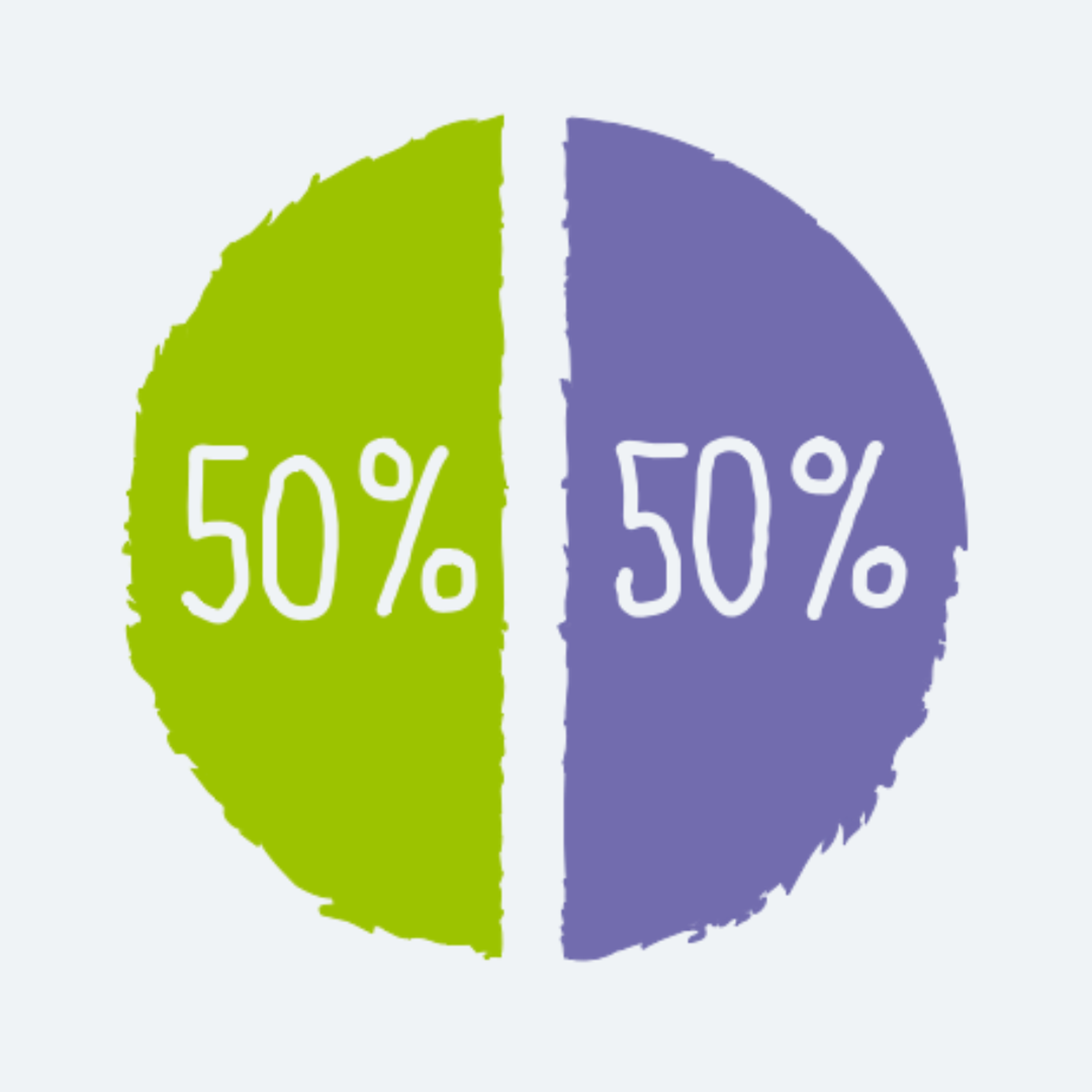 50 - 50